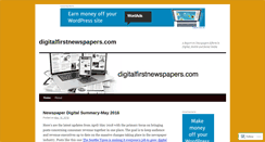 Desktop Screenshot of digitalfirstnewspapers.com